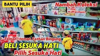 BELI MAINAN APA LAGI YAA FATHAN ❓️