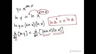 Logarithmic Differentiation