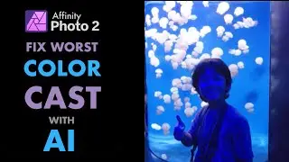 AFFINITY PHOTO: USE AI TO FIX UNEDITABLE COLOR CASTS