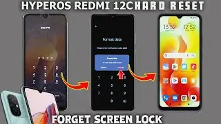 Without Pc 2024 🆕 Hyperos Redmi 12c Android 14 Hard Reset Screen Lock Bypass ❌ Not Working 2024 🔥