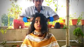 💈Amazing Traditional Head Massage To Reduce Insomnia And Anxiety💈 I Relaxing ASMR #asmr