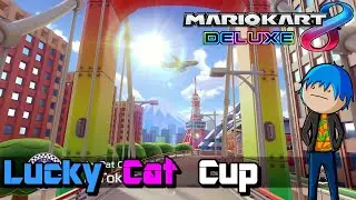 Mario Kart 8 Deluxe - Lucky Cat Cup Gameplay (Wave 1 DLC)