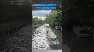 River Tram in Bangkok