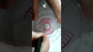 Супер узор Спирографом) #spirograph #спирограф