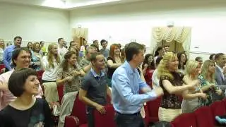 Toastmasters Ukraine English-Speaking club Meeting, Sport Break, Kyiv, Ukraine. Join Toastmasters!