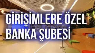 Girişimlere özel çalışma alanı olan İstanbul Girişimcilik Şubesi'nin ofis turu