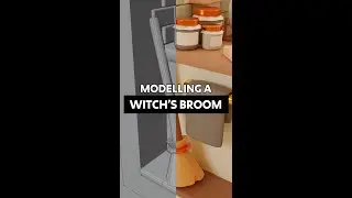 How To Create a Broom - Blender Beginner Tutorial 