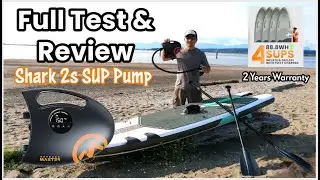 SHARK 2s Rechargeable Electric SUP Pump Full Testing & Review