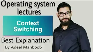 Context switching with diagram | Operating System