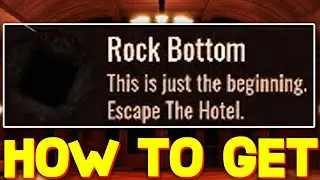 How To Get ROCK BOTTOM ACHIEVEMENT in DOORS! ROBLOX