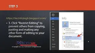 How to protect a Word document from copying, pasting and formatting.