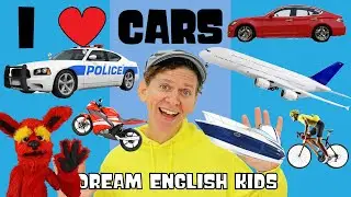 I Like Cars Song with Matt | Dream English Kids