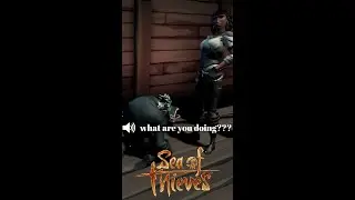Weird moment in sea of thieves  #shorts #funnygameplay #funnyshorts