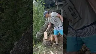 Рубка дров