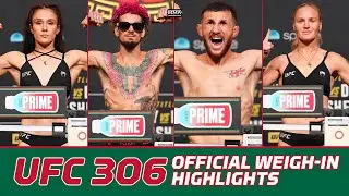 UFC 306 Official Weigh-In Highlights | O'Malley vs. Dvalishvili | MMA Fighting