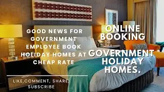 Online booking Government employee ￼holiday homes 🏠 #government #youtube