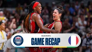 Team USA Womens Basketball DEFEATS France To Win 8TH STRAIGHT GOLD MEDAL I Paris Olympics