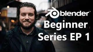 Blender Beginners Series with Riley - Ep 1 - UI, Navigation, Objects
