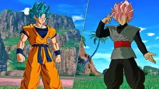 DRAGON BALL Sparking! ZERO - Goku (SSGSS) Vs. Goku Black (SS) (SUPER)