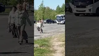 Авария на автобусе с пассажирами от видеоблогера