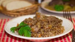 ТАК ВКУСНО! 💖 ЗА УШИ НЕ ОТТАЩИШЬ! 👍 ГРЕЧКА ПО КУПЕЧЕСКИ со СВИНИНОЙ СУПЕР РЕЦЕПТ!