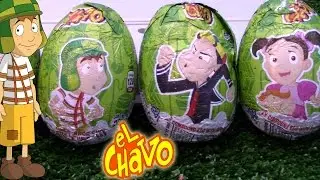 Huevos Sorpresa Gigante Del Chavo del 8 Giant Chavo Del Ocho Surprise Egg Plastilina
