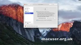How to turn the guest user turning on and off on a Mac