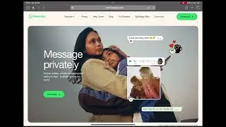 WhatsApp app on iPad Tutorial #whatsapp