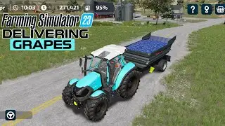 Grapes Delivered to Factory - Farming Simulator 23 Mobile