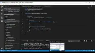 Part 3   ASP.NET CORE MVC   Using CLI VSCODE EF Database First