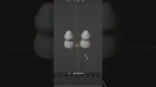 Rotation using Empties | Blender Top Tip #shorts #blender3d #tips #goodtoknow #workflow #merge