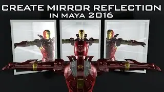 How to Create Mirror or Mirror Reflection in Maya