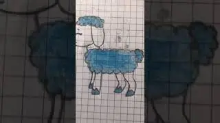 Овечка. Милая овечка. 