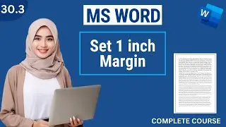 Change Margin from cm to inches | how to set 1 inch margin on MS Word
