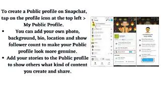 How to Make Snapchat Public Profile