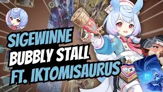 💉 SIGEWINNE STALL FT. MAIDEN IKTOMISAURUS SYNERGY💉 | Genshin Impact TCG
