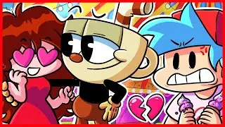 ''INDIE CROSS'' Cuphead Vs Boyfriend - Friday Night Funkin & Cuphead Animation