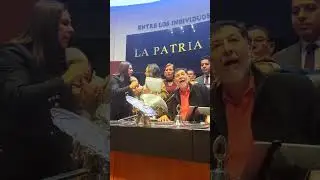 Gerardo Fernández Noroña agresión de la senadora Karla Toledo Zamora del PRI 🇲🇽