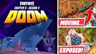 Fortnite Chapter 5 Season 4 Map Concept Teaser - MEGALO DON’S SHIP makes way to the ZERO POINT!