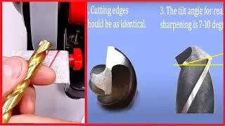 I regret that I did not learn this secret of sharpening drills at the age of 50!
