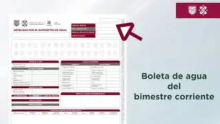 Ya puedes obtener tu boleta de agua de manera digital 
