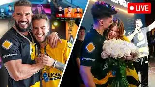 A Cerut-o De Sotie Pe LIVE... Theo Zeciu S-a Intors Acasa !!