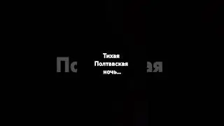 Тихая Полтавская ночь. 29.08. 24