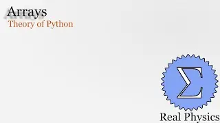 Arrays (Theory of Python)