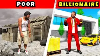 $1 to BILLIONAIRE HOUSE Upgrade in GTA 5!