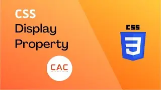 CSS Display Property - CSS 3 Course
