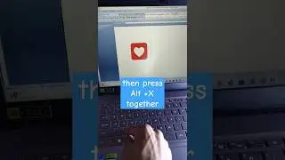 Computer Shortcut Key Heart ❤️#shorts #computer #trending #msoffice #viral #tricks #video #short