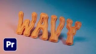 How To Make Wavy Text Effect In Premiere Pro | Wavy Text Animation Tutorial
