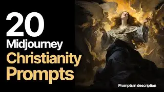 20 Midjourney Christianity Prompts (Prompts in description)