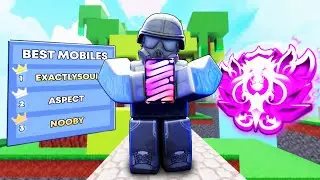 Becoming The *BEST* MOBILE Player.. (Roblox BedWars)